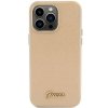 Guess GUHCP15LPGMCSD iPhone 15 Pro 6.1 złoty/light gold hardcase Glitter Glossy Script